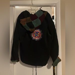 Patchwork Corduroy Grateful Dead Hoodie